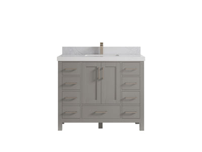 Malibu 42 in. W x 22 in. D Single Sink Bathroom Vanity - Willow Bath and Vanity