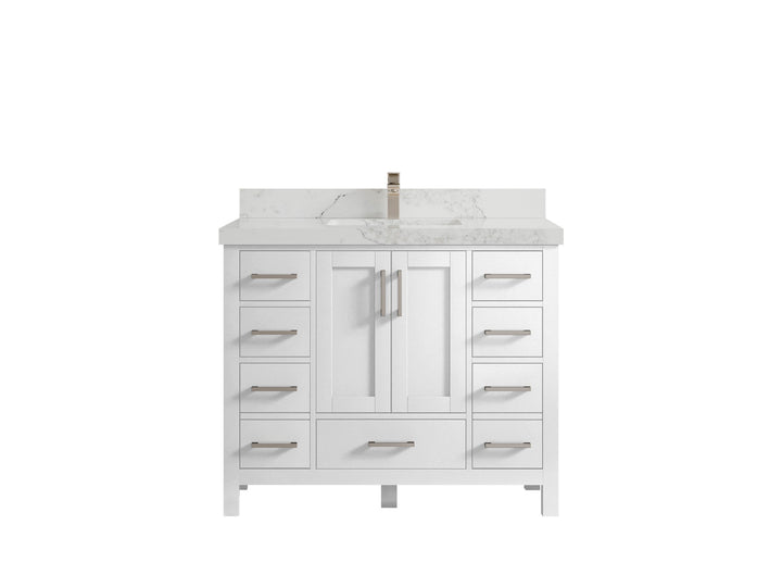 Malibu 42 in. W x 22 in. D Single Sink Bathroom Vanity - photo 17
