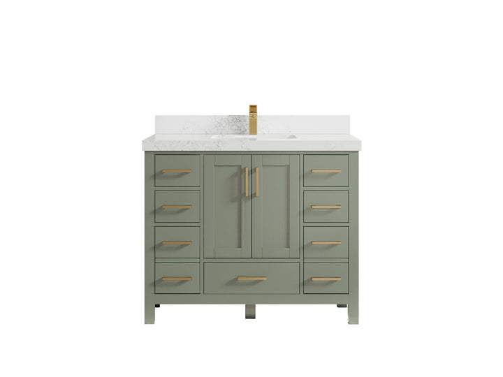 Malibu 42 in. W x 22 in. D Single Sink Bathroom Vanity - photo 34