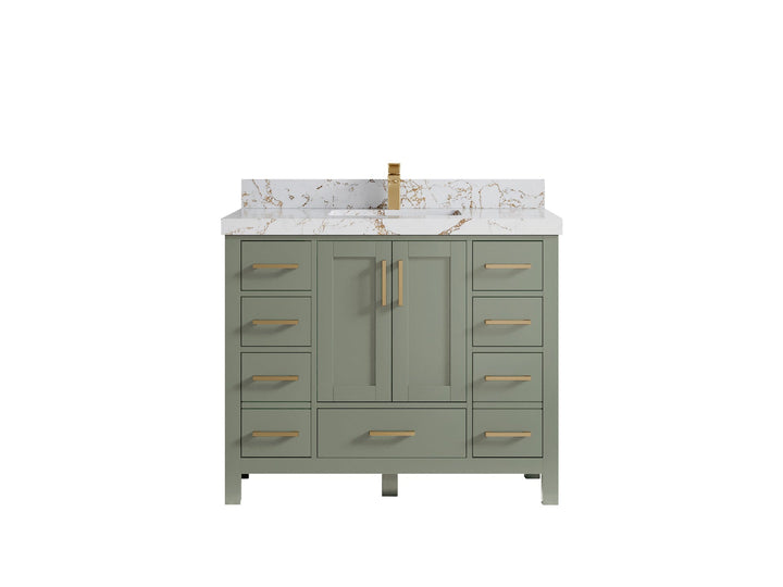 Malibu 42 in. W x 22 in. D Single Sink Bathroom Vanity - photo 40