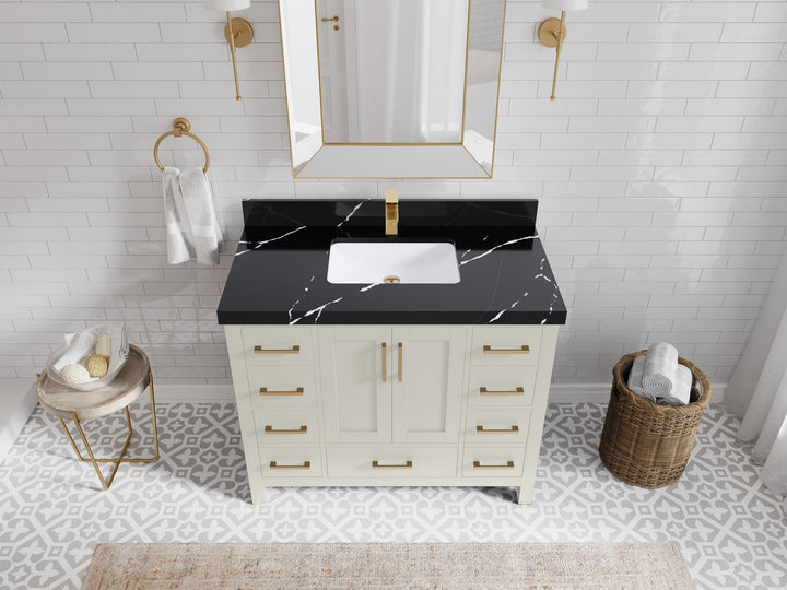 Malibu 42 in. W x 22 in. D Single Sink Bathroom Vanity - photo 8