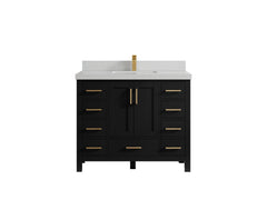 Malibu 42 in. W x 22 in. D Single Sink Bathroom Vanity - photo 13