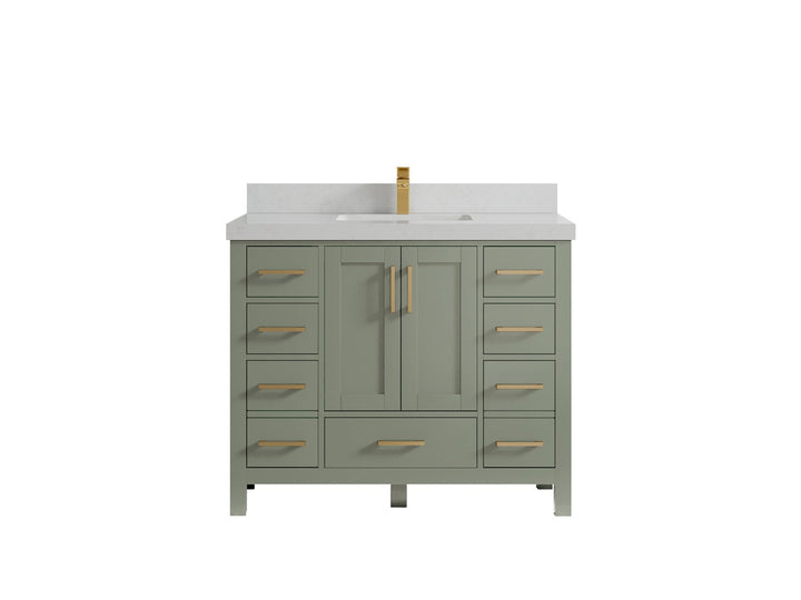 Malibu 42 in. W x 22 in. D Single Sink Bathroom Vanity - photo 10