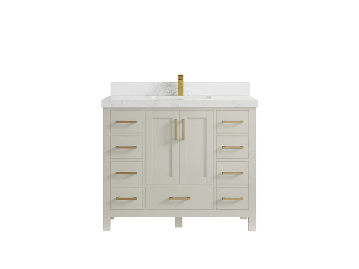 Malibu 42 in. W x 22 in. D Single Sink Bathroom Vanity - photo 27