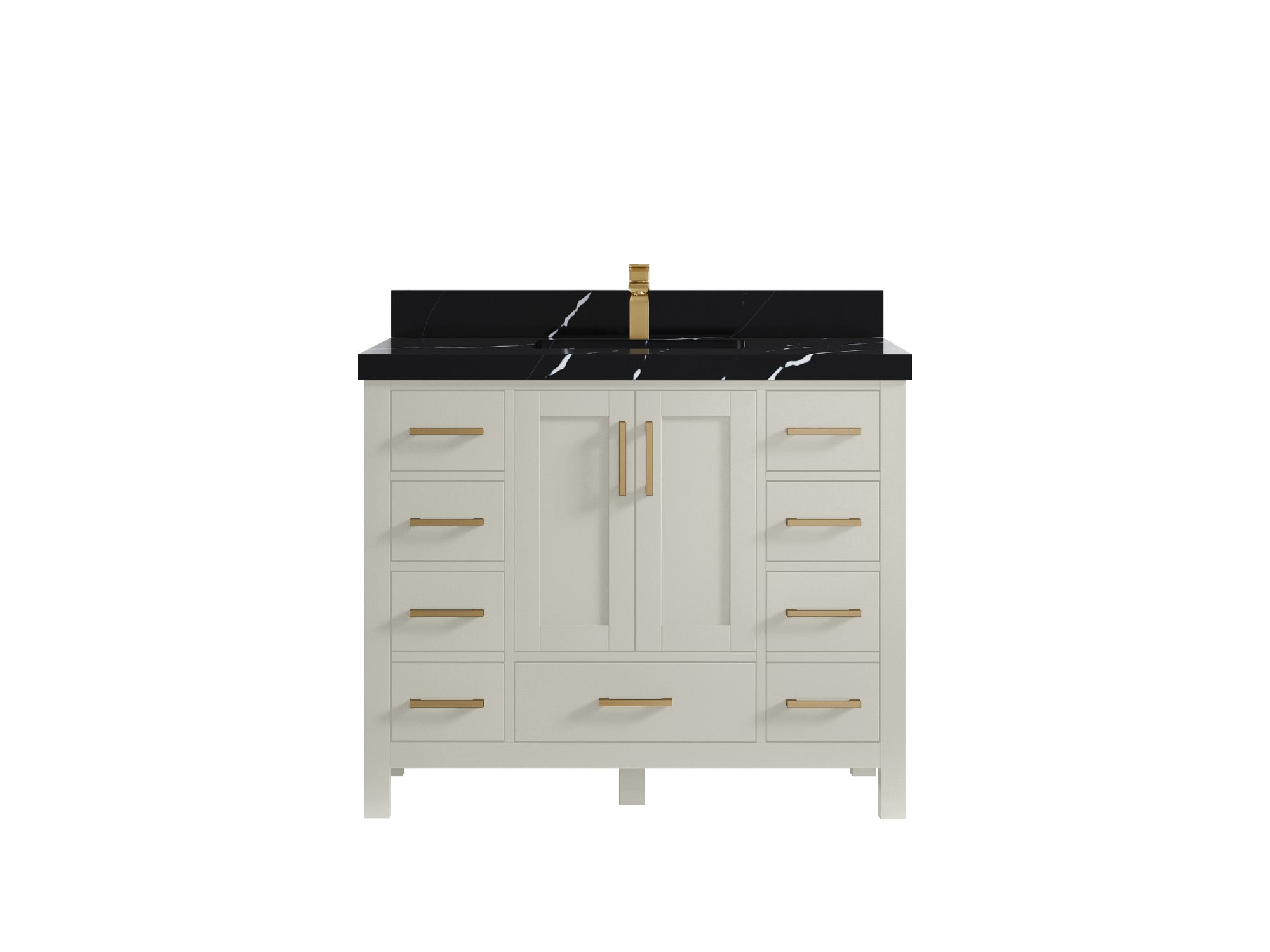 Malibu 42 in. W x 22 in. D Single Sink Bathroom Vanity - Willow Bath and Vanity