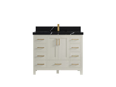 Malibu 42 in. W x 22 in. D Single Sink Bathroom Vanity - photo 9
