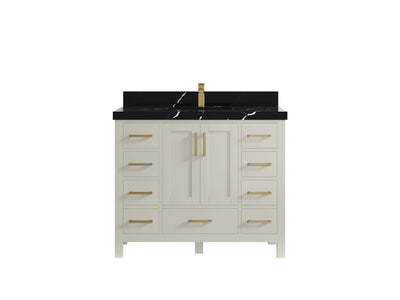 Malibu 42 in. W x 22 in. D Single Sink Bathroom Vanity - Willow Bath and Vanity