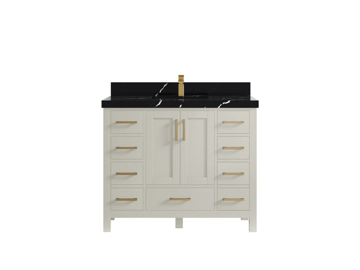 Malibu 42 in. W x 22 in. D Single Sink Bathroom Vanity - photo 9