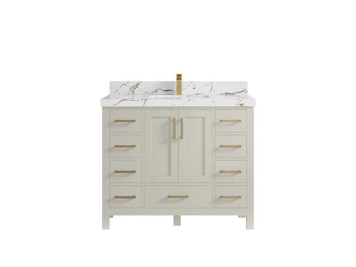 Malibu 42 in. W x 22 in. D Single Sink Bathroom Vanity - photo 33