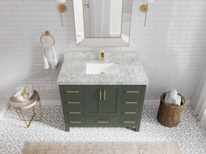 Malibu 42 in. W x 22 in. D Single Sink Bathroom Vanity - photo 12