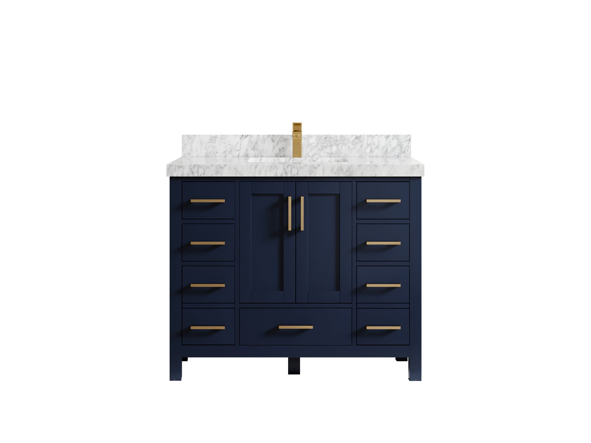 Malibu 42 in. W x 22 in. D Single Sink Bathroom Vanity - Willow Bath and Vanity