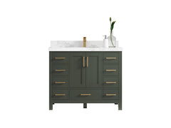 Malibu 42 in. W x 22 in. D Single Sink Bathroom Vanity - photo 1