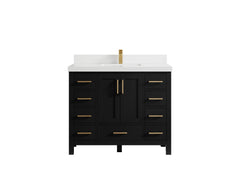 Malibu 42 in. W x 22 in. D Single Sink Bathroom Vanity - photo 45