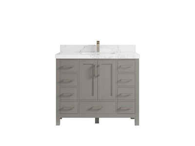 Malibu 42 in. W x 22 in. D Single Sink Bathroom Vanity - Willow Bath and Vanity