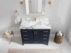 Malibu 42 in. W x 22 in. D Single Sink Bathroom Vanity - photo 40