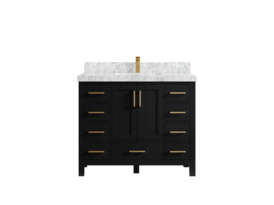 Malibu 42 in. W x 22 in. D Single Sink Bathroom Vanity - Willow Bath and Vanity