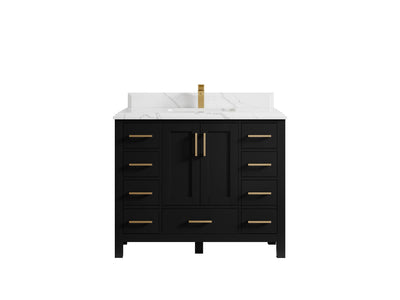 Malibu 42 in. W x 22 in. D Single Sink Bathroom Vanity - Willow Bath and Vanity