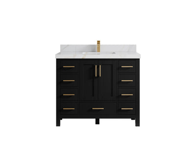 Malibu 42 in. W x 22 in. D Single Sink Bathroom Vanity - Willow Bath and Vanity