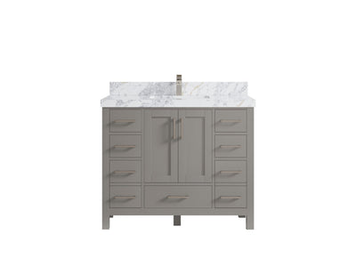 Malibu 42 in. W x 22 in. D Single Sink Bathroom Vanity - Willow Bath and Vanity