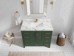 Malibu 42 in. W x 22 in. D Single Sink Bathroom Vanity - photo 38
