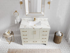 Malibu 42 in. W x 22 in. D Single Sink Bathroom Vanity - photo 34