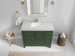 Malibu 42 in. W x 22 in. D Single Sink Bathroom Vanity - photo 32