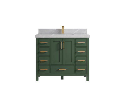Malibu 42 in. W x 22 in. D Single Sink Bathroom Vanity - Willow Bath and Vanity