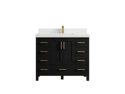 Malibu 42 in. W x 22 in. D Single Sink Bathroom Vanity - Willow Bath and Vanity