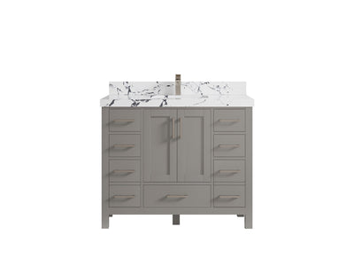 Malibu 42 in. W x 22 in. D Single Sink Bathroom Vanity - Willow Bath and Vanity