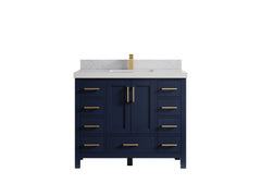 Malibu 42 in. W x 22 in. D Single Sink Bathroom Vanity - photo 1