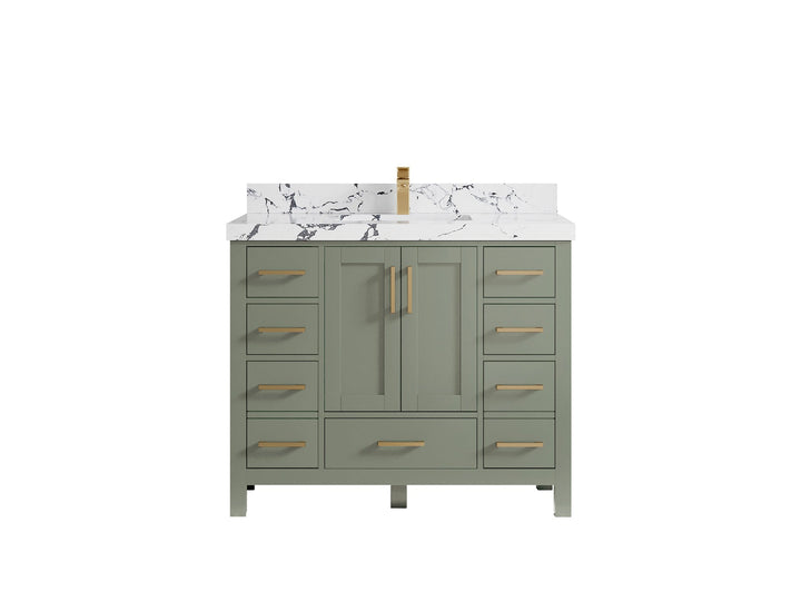 Malibu 42 in. W x 22 in. D Single Sink Bathroom Vanity - photo 42
