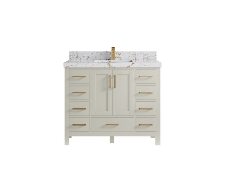 Malibu 42 in. W x 22 in. D Single Sink Bathroom Vanity - photo 35