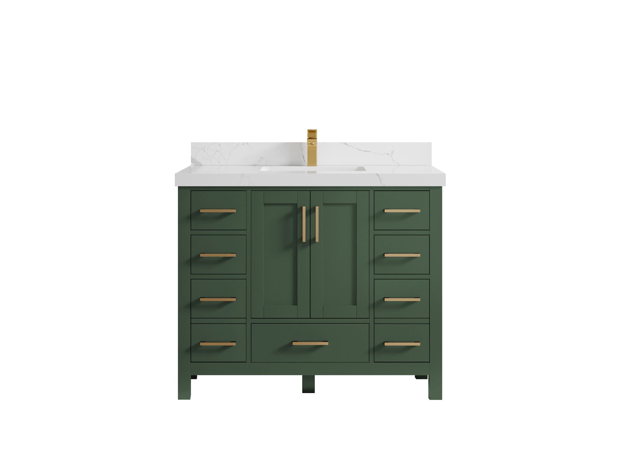 Malibu 42 in. W x 22 in. D Single Sink Bathroom Vanity - Willow Bath and Vanity