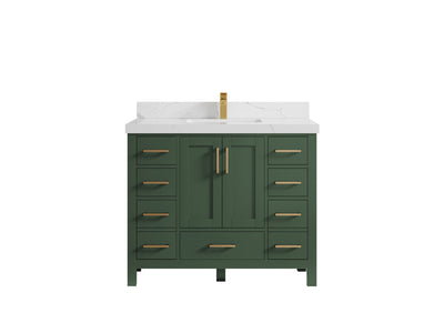 Malibu 42 in. W x 22 in. D Single Sink Bathroom Vanity - Willow Bath and Vanity