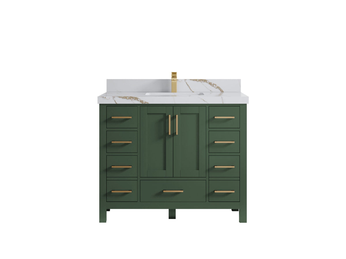 Malibu 42 in. W x 22 in. D Single Sink Bathroom Vanity - Willow Bath and Vanity
