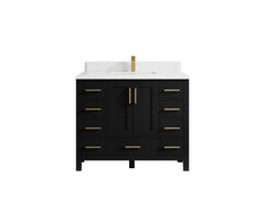 Malibu 42 in. W x 22 in. D Single Sink Bathroom Vanity - photo 27