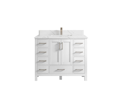 Malibu 42 in. W x 22 in. D Single Sink Bathroom Vanity - Willow Bath and Vanity