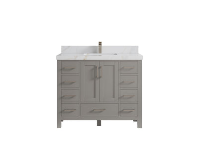Malibu 42 in. W x 22 in. D Single Sink Bathroom Vanity - Willow Bath and Vanity
