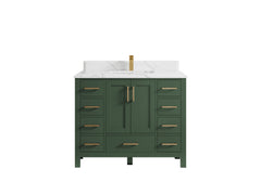 Malibu 42 in. W x 22 in. D Single Sink Bathroom Vanity - photo 25