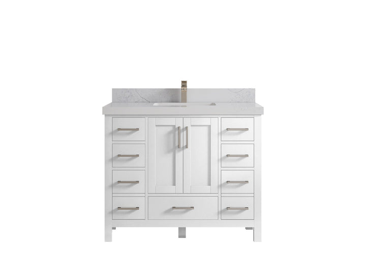 Malibu 42 in. W x 22 in. D Single Sink Bathroom Vanity - photo 1