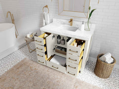 Malibu 42 in. W x 22 in. D Single Sink Bathroom Vanity - photo 3