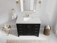 Malibu 42 in. W x 22 in. D Single Sink Bathroom Vanity - photo 12