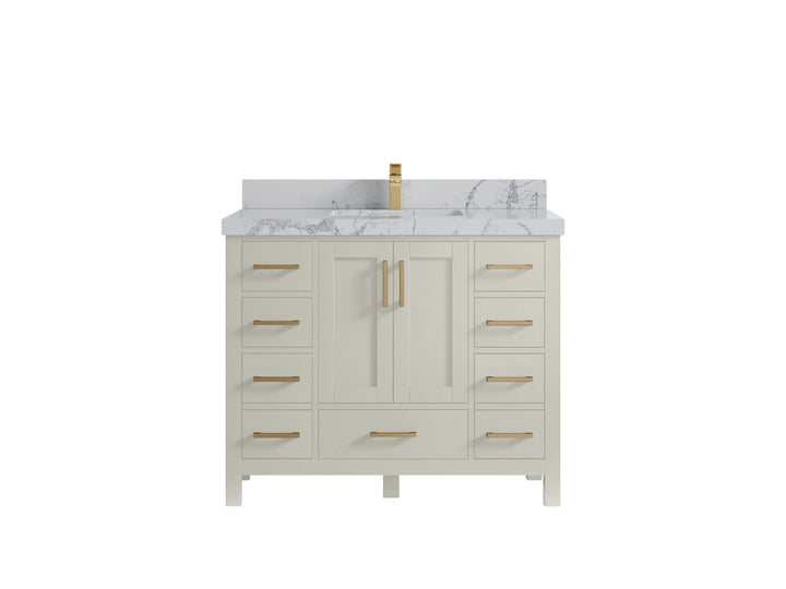 Malibu 42 in. W x 22 in. D Single Sink Bathroom Vanity - photo 39