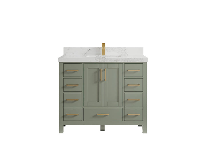 Malibu 42 in. W x 22 in. D Single Sink Bathroom Vanity - photo 20