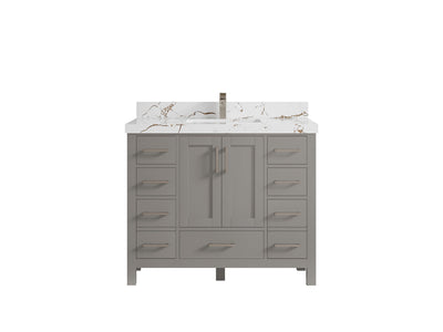 Malibu 42 in. W x 22 in. D Single Sink Bathroom Vanity - Willow Bath and Vanity