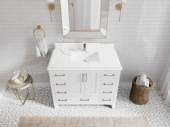 Malibu 42 in. W x 22 in. D Single Sink Bathroom Vanity - photo 24
