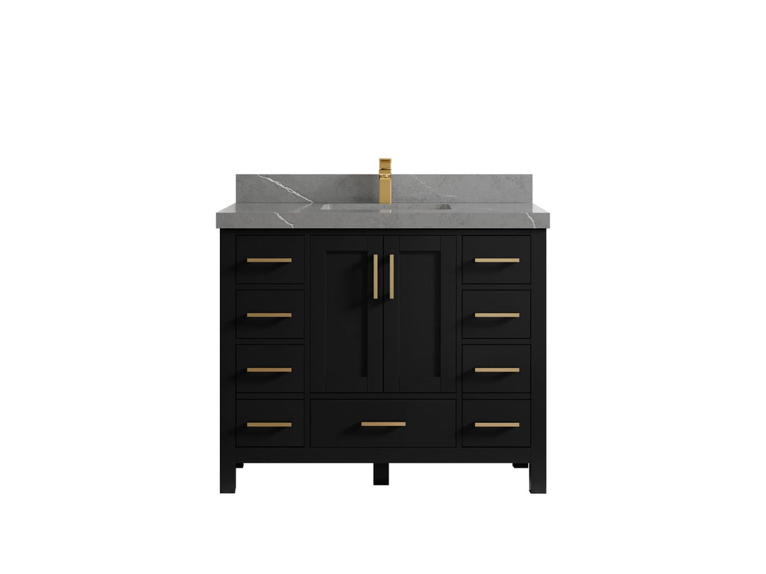 Malibu 42 in. W x 22 in. D Single Sink Bathroom Vanity - Willow Bath and Vanity