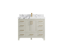 Malibu 42 in. W x 22 in. D Single Sink Bathroom Vanity - photo 37
