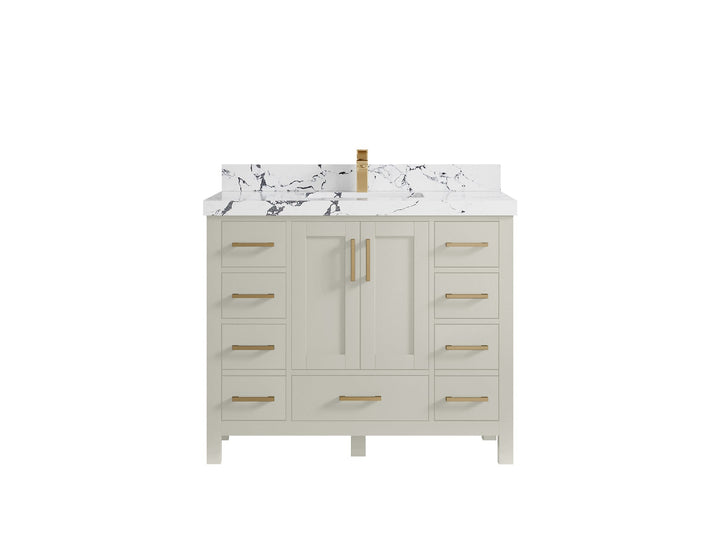 Malibu 42 in. W x 22 in. D Single Sink Bathroom Vanity - photo 37
