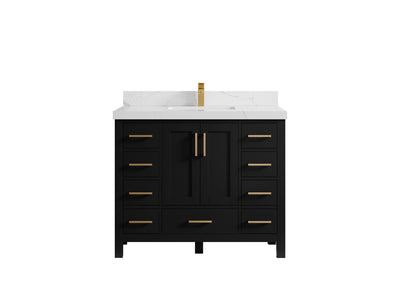 Malibu 42 in. W x 22 in. D Single Sink Bathroom Vanity - Willow Bath and Vanity
